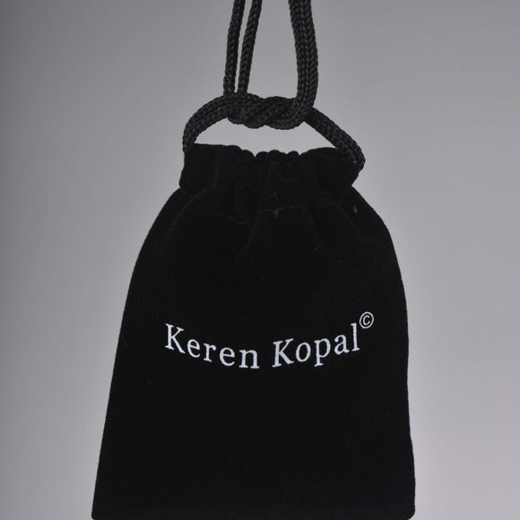 Golden Black Enamel Egg Pendant Necklace - Picture 2 of 6